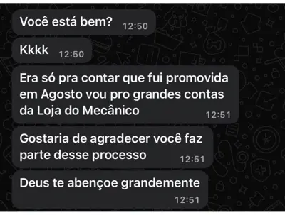 Depoimento promo&ccedil;&atilde;o