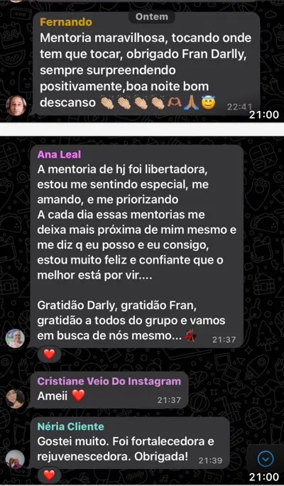 Depoimento amor pr&oacute;prio