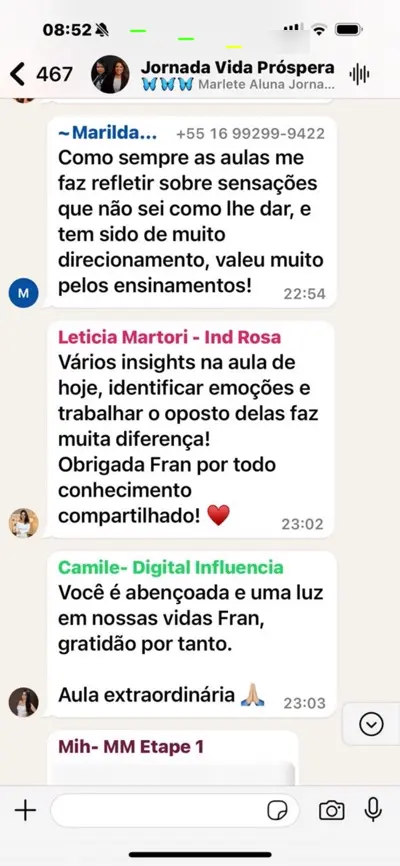 Depoimento aula extraordin&aacute;ria
