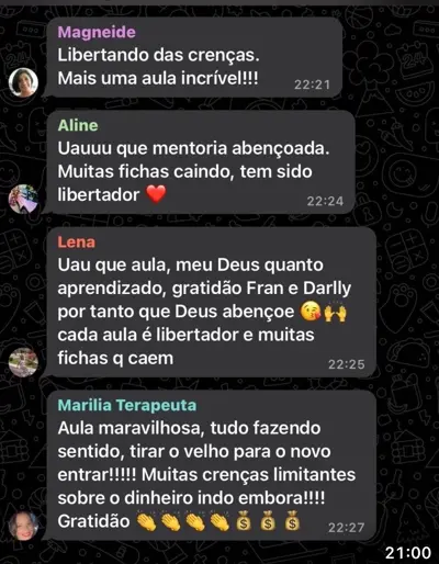 Depoimento cren&ccedil;as dinheiro